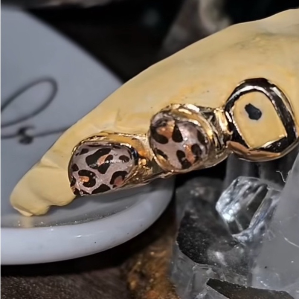 3 tooth 10k Custom Grillz